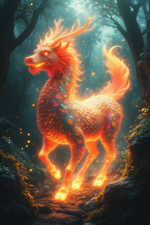 AI-generated image analyzed by PromptLens