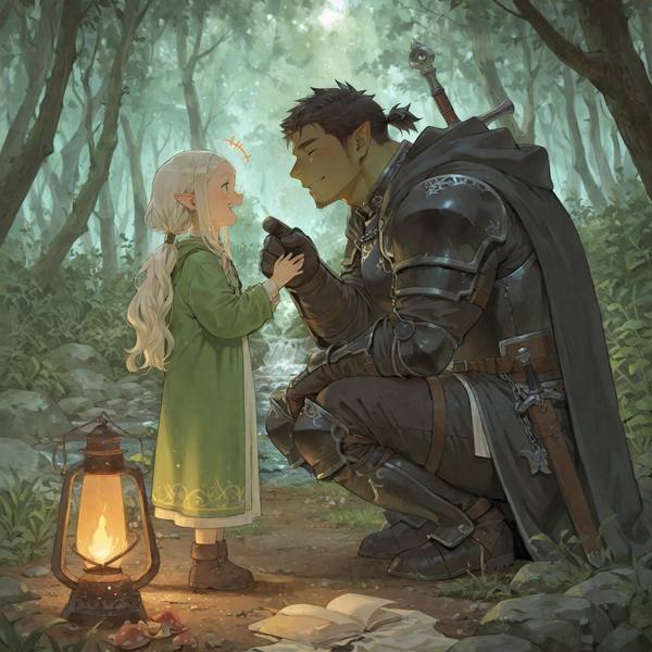 AI-generated image analyzed by PromptLens