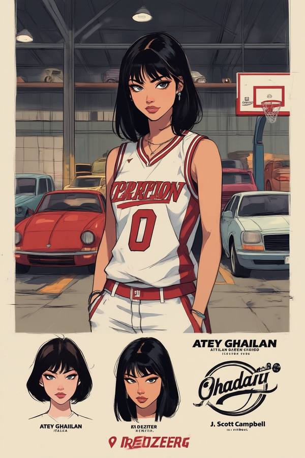 AI-generated image analyzed by PromptLens