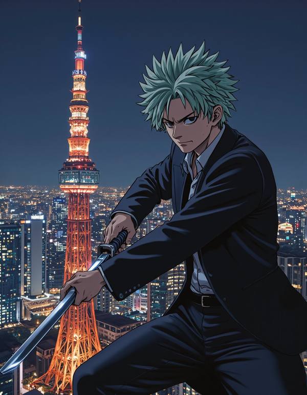 AI-generated image analyzed by PromptLens