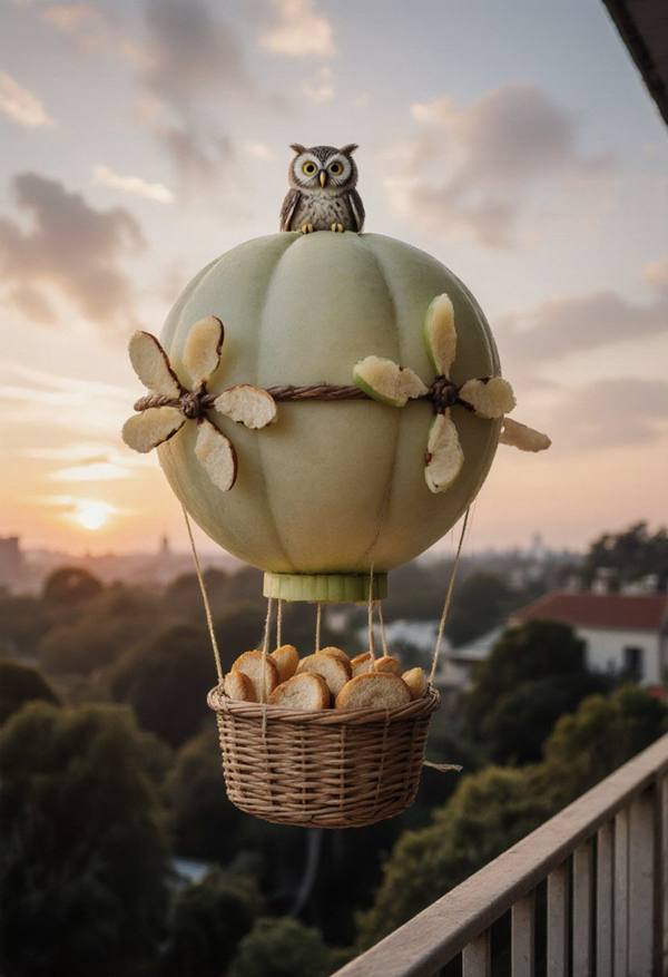 AI-generated image analyzed by PromptLens