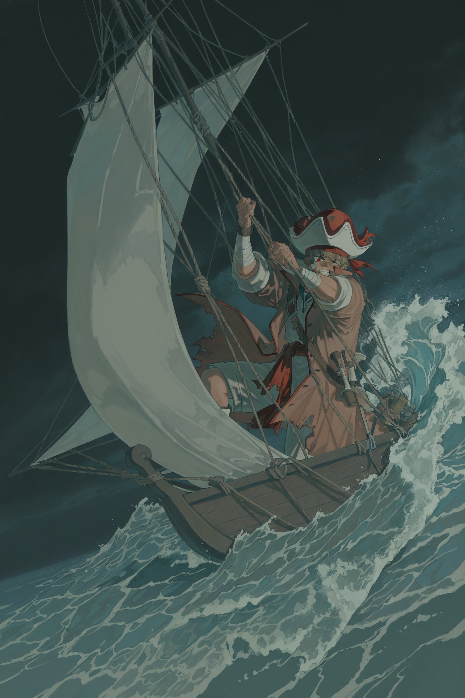 AI-generated image analyzed by PromptLens