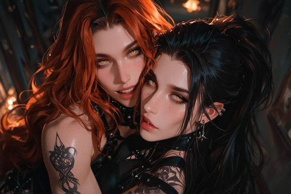 AI-generated image analyzed by PromptLens