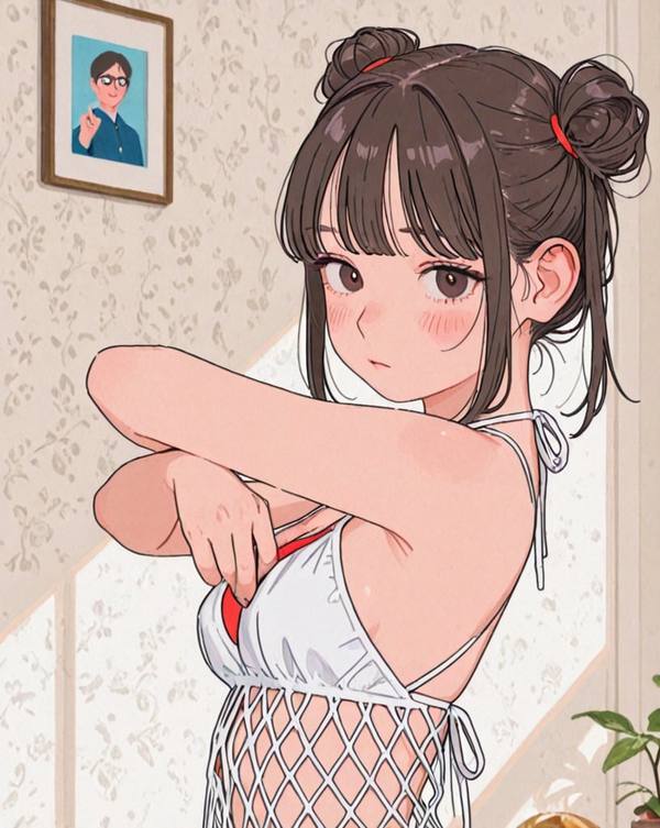 AI-generated image analyzed by PromptLens