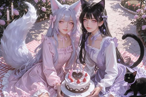 AI-generated image analyzed by PromptLens