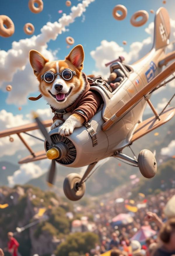 AI-generated image analyzed by PromptLens