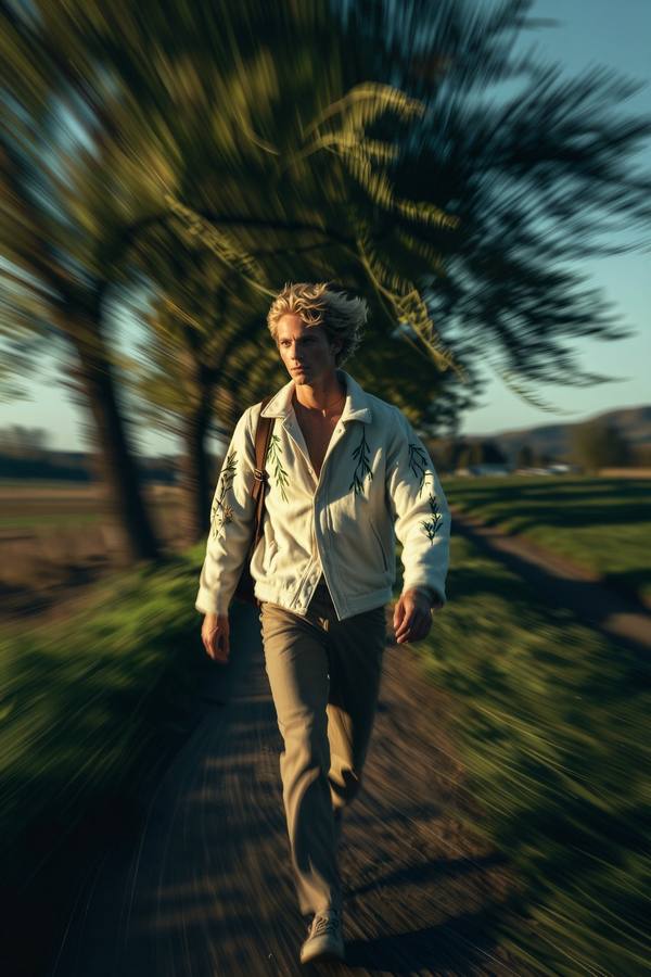 AI-generated image analyzed by PromptLens