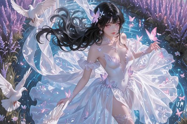 AI-generated image analyzed by PromptLens