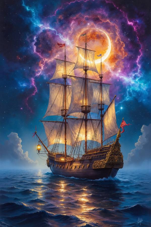 AI-generated image analyzed by PromptLens