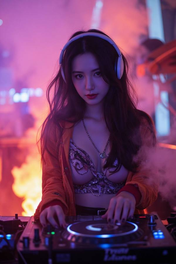 AI-generated image analyzed by PromptLens