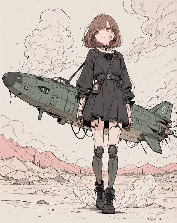 AI-generated image analyzed by PromptLens