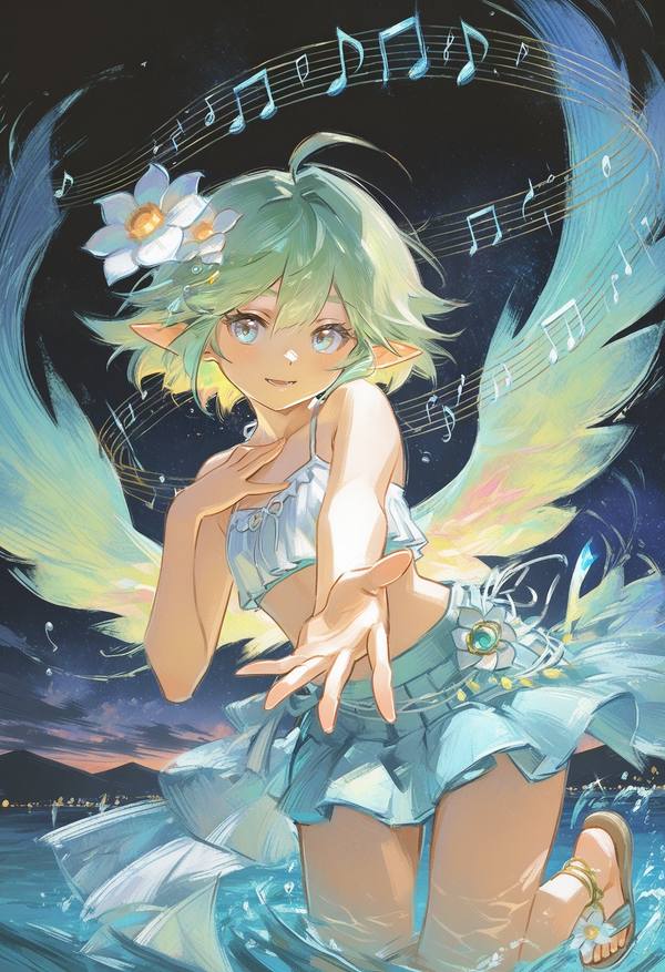 AI-generated image analyzed by PromptLens