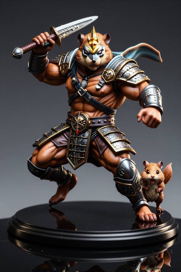 AI-generated image analyzed by PromptLens