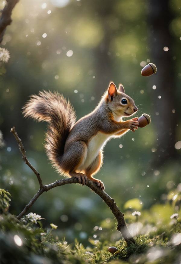 AI-generated image analyzed by PromptLens