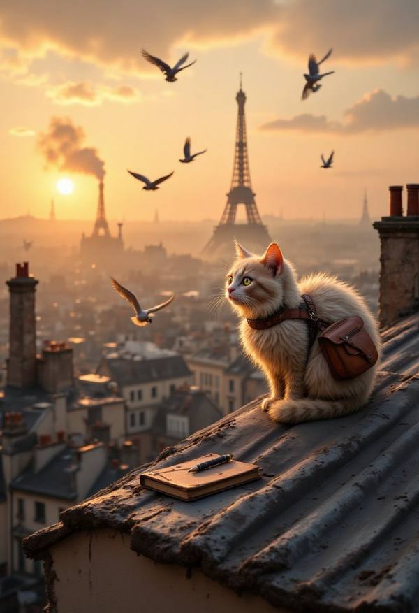 AI-generated image analyzed by PromptLens