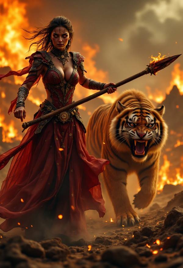 AI-generated image analyzed by PromptLens