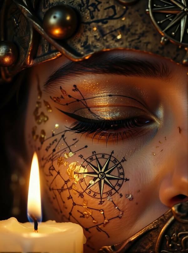 AI-generated image analyzed by PromptLens