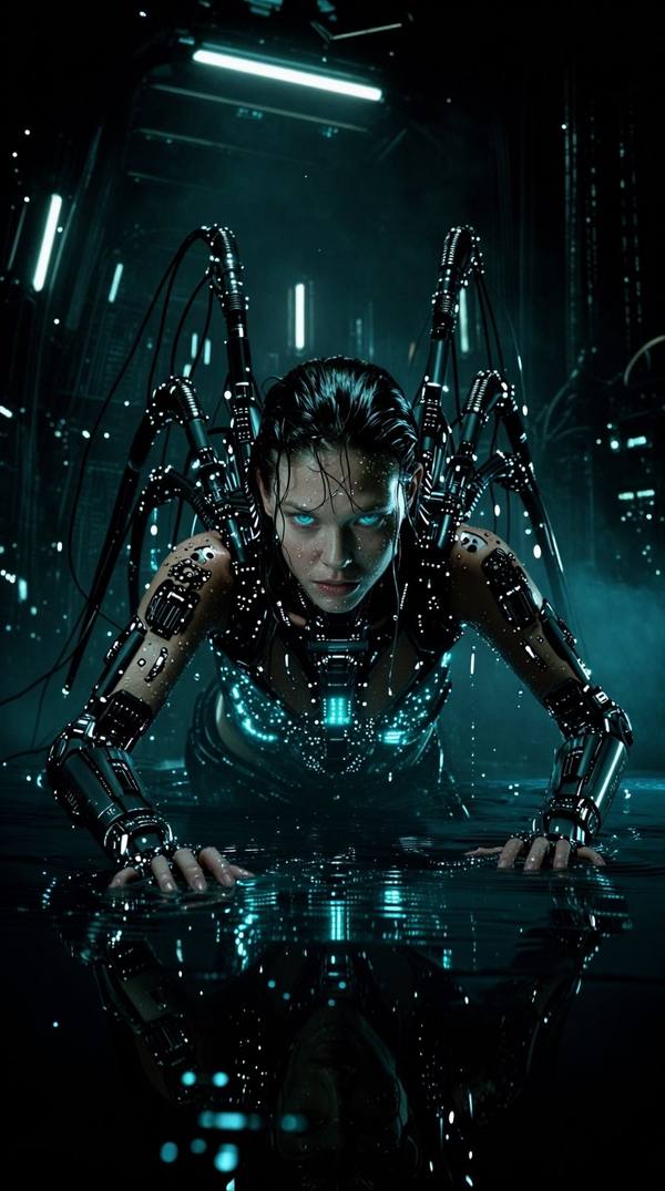 AI-generated image analyzed by PromptLens