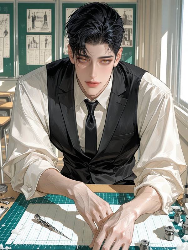 AI-generated image analyzed by PromptLens