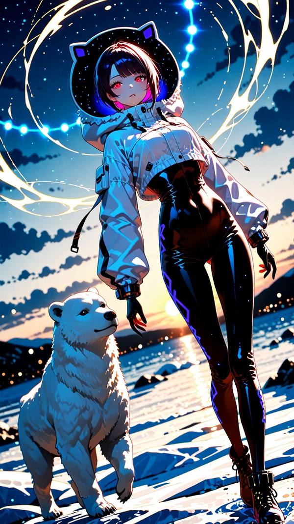 AI-generated image analyzed by PromptLens