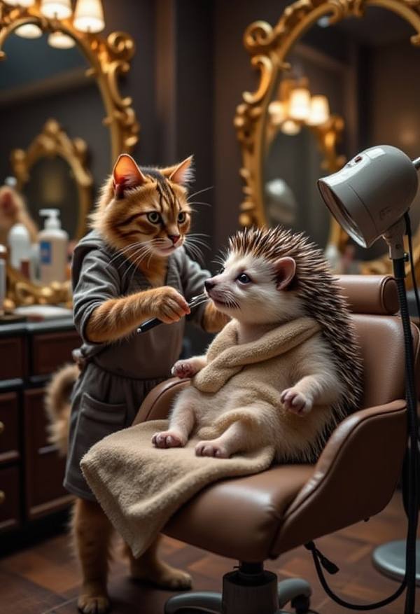 AI-generated image analyzed by PromptLens