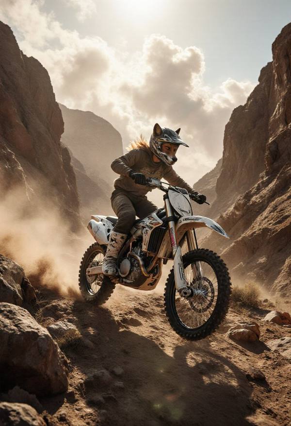 AI-generated image analyzed by PromptLens