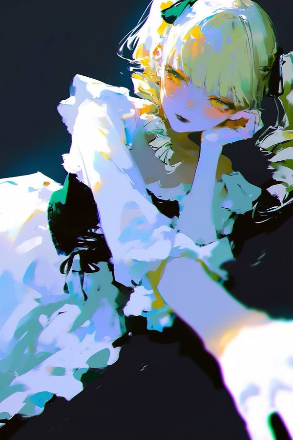 AI-generated image analyzed by PromptLens