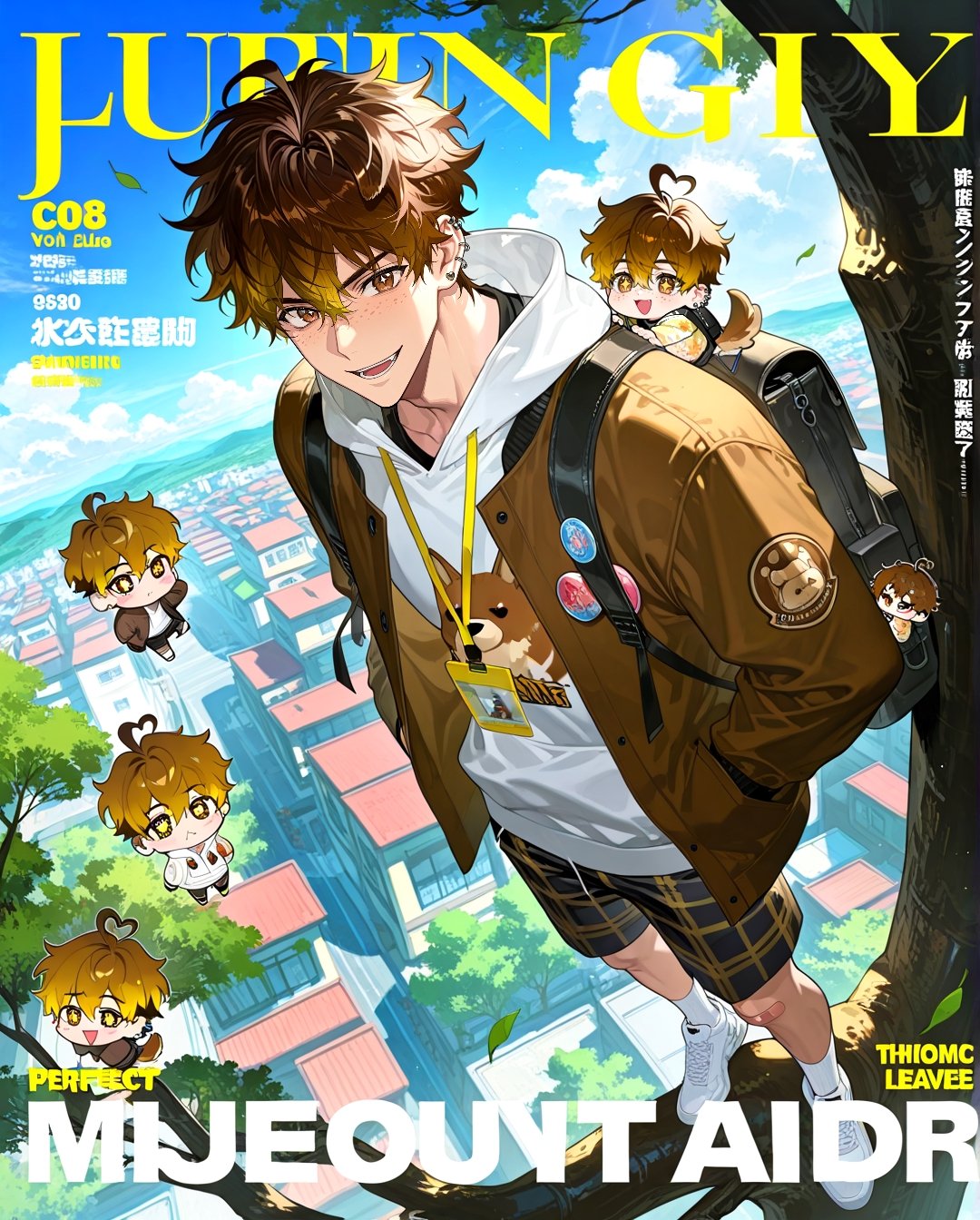 AI-generated image analyzed by PromptLens