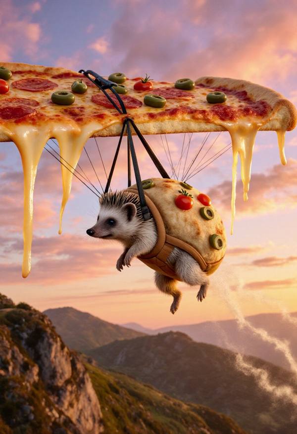 AI-generated image analyzed by PromptLens