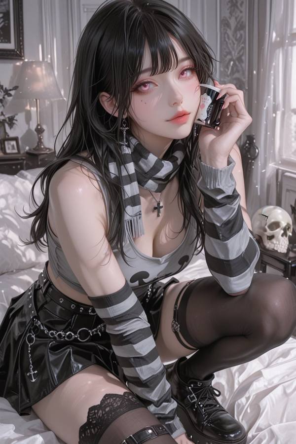 AI-generated image analyzed by PromptLens