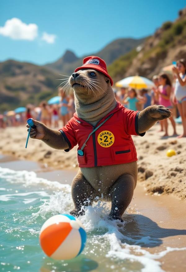 AI-generated image analyzed by PromptLens