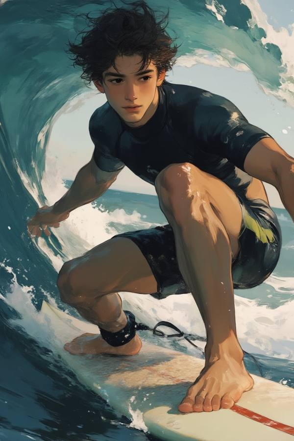 AI-generated image analyzed by PromptLens