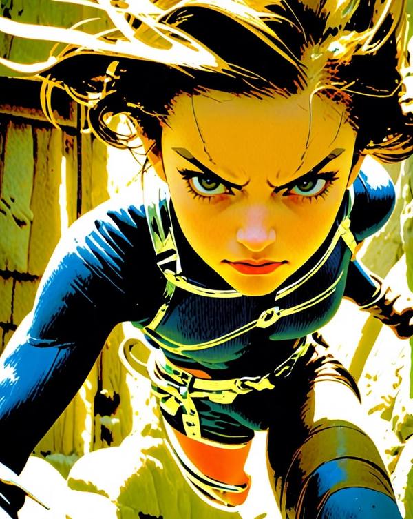 AI-generated image analyzed by PromptLens