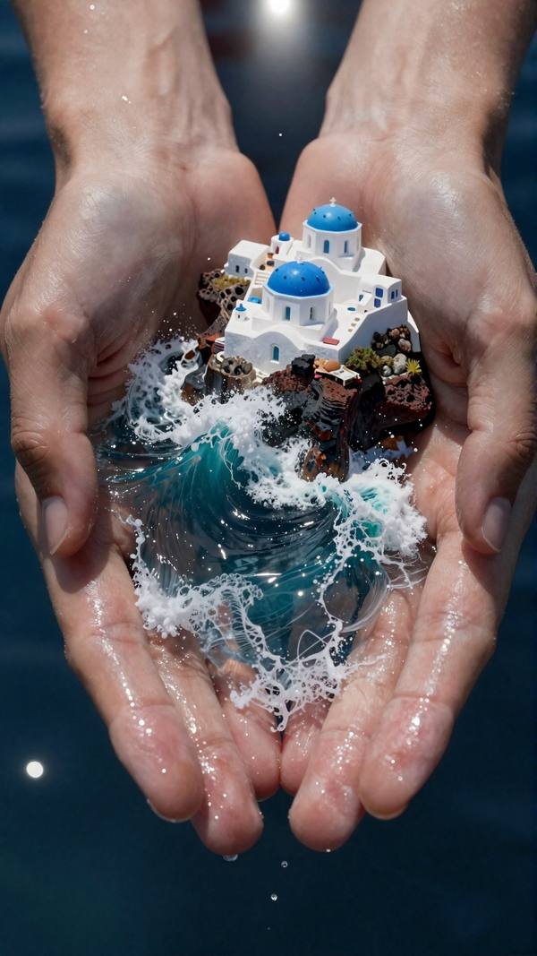 AI-generated image analyzed by PromptLens