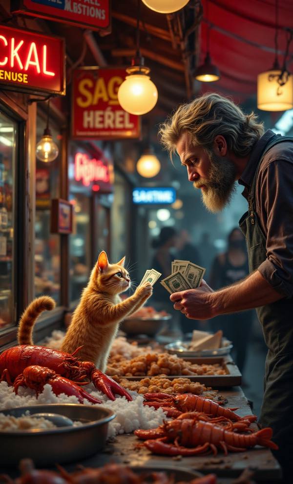 AI-generated image analyzed by PromptLens