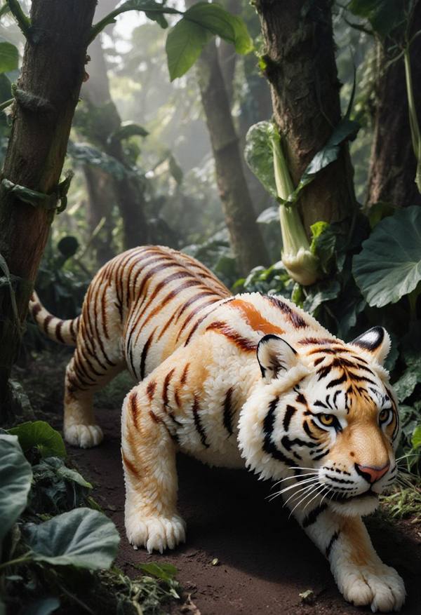 AI-generated image analyzed by PromptLens