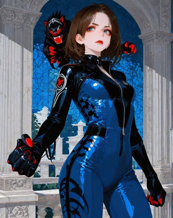 AI-generated image analyzed by PromptLens