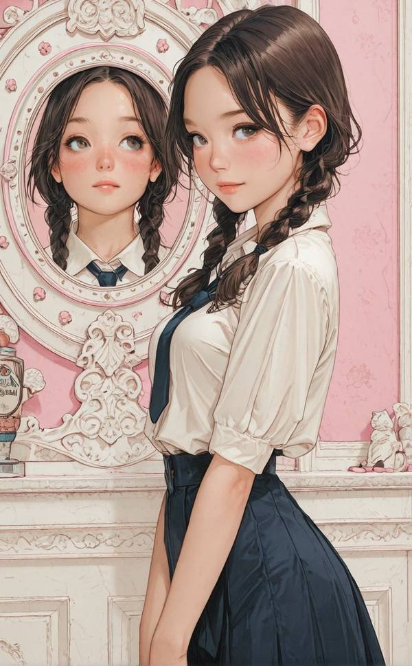 AI-generated image analyzed by PromptLens