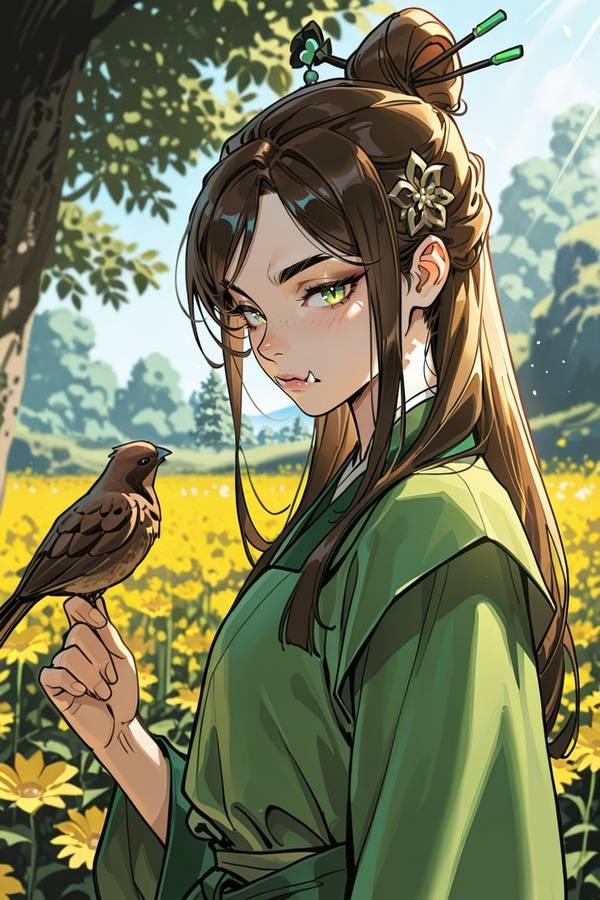 AI-generated image analyzed by PromptLens