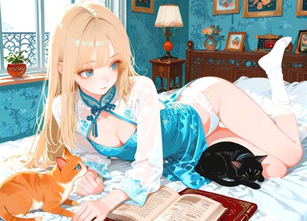 AI-generated image analyzed by PromptLens