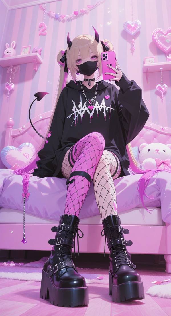 AI-generated image analyzed by PromptLens