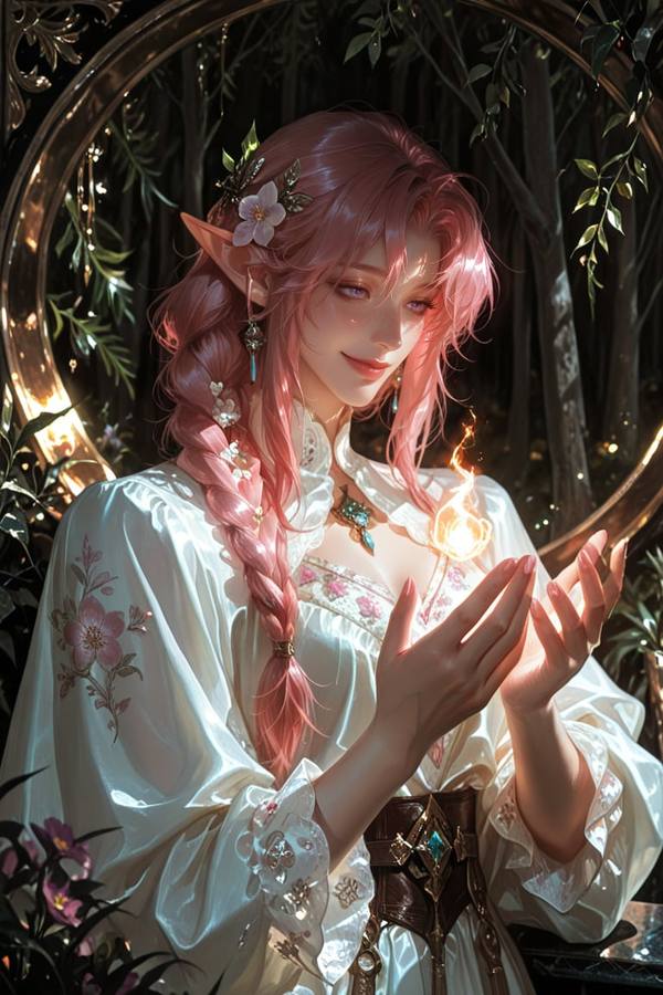 AI-generated image analyzed by PromptLens