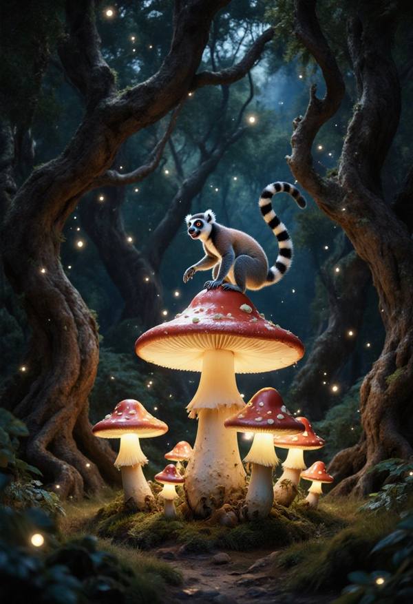 AI-generated image analyzed by PromptLens