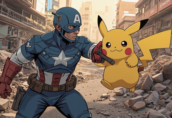 AI-generated image analyzed by PromptLens