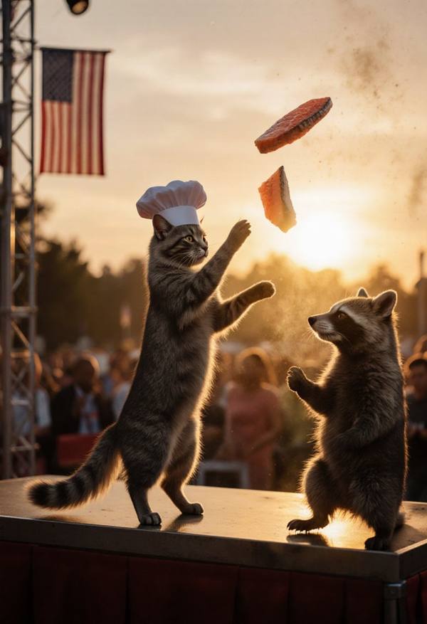 AI-generated image analyzed by PromptLens