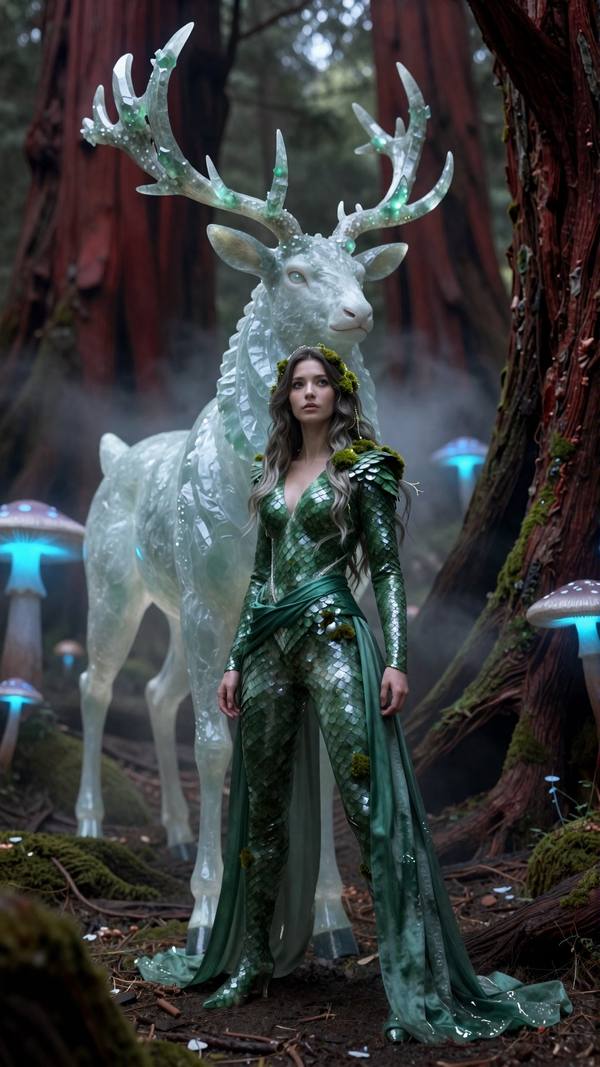 AI-generated image analyzed by PromptLens