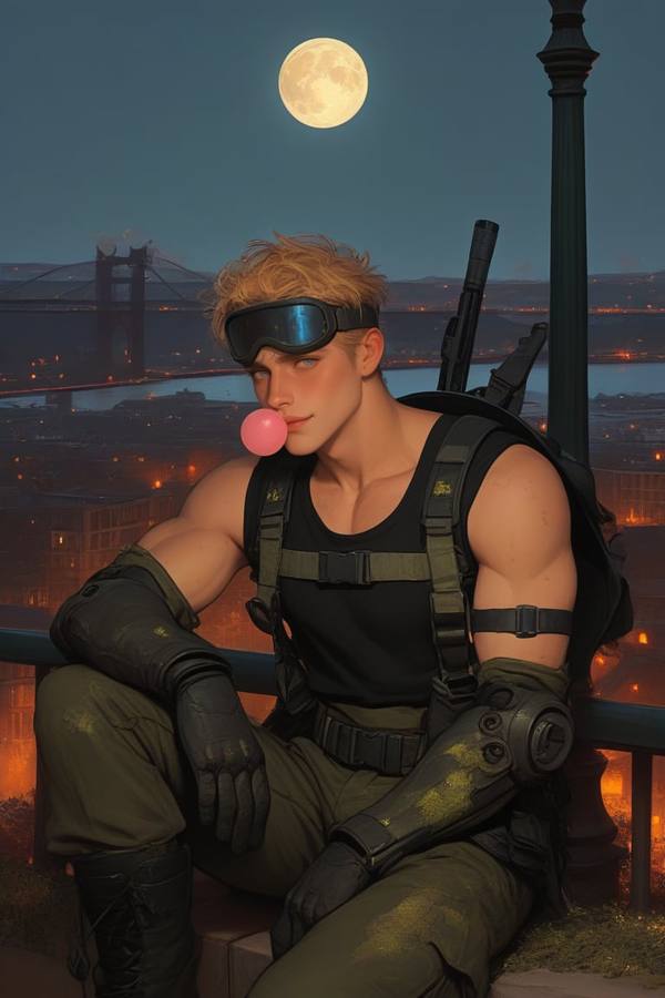 AI-generated image analyzed by PromptLens