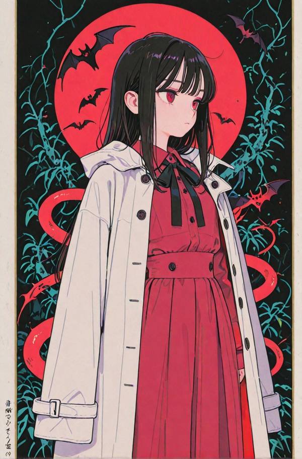 AI-generated image analyzed by PromptLens