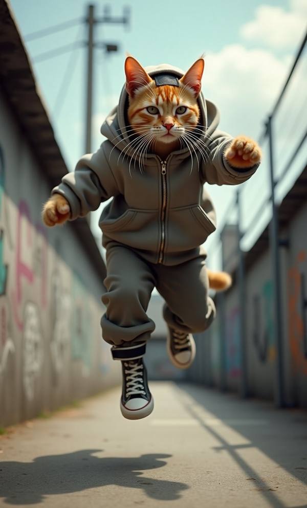 AI-generated image analyzed by PromptLens