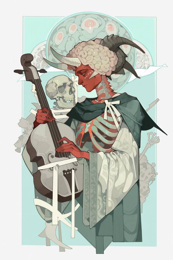 AI-generated image analyzed by PromptLens